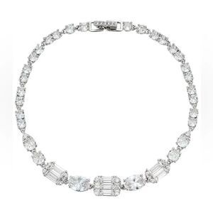 Eliot Danori
Silver-Tone Cubic Zirconia Line Bracelet